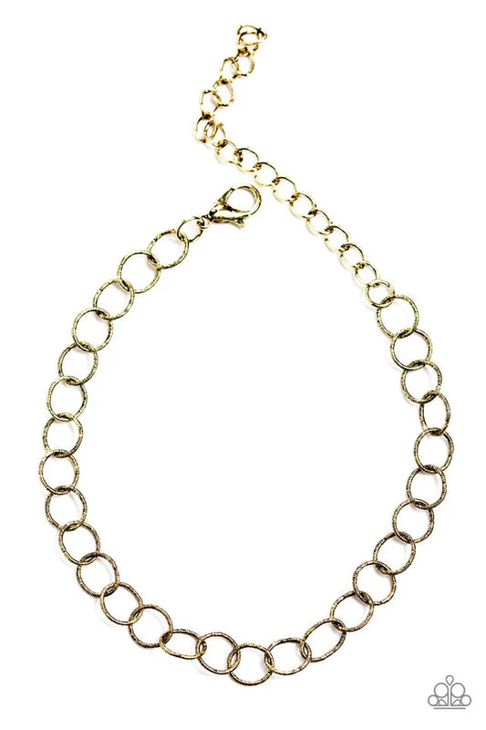 Paparazzi Bracelet ~ No Small Feat - Brass