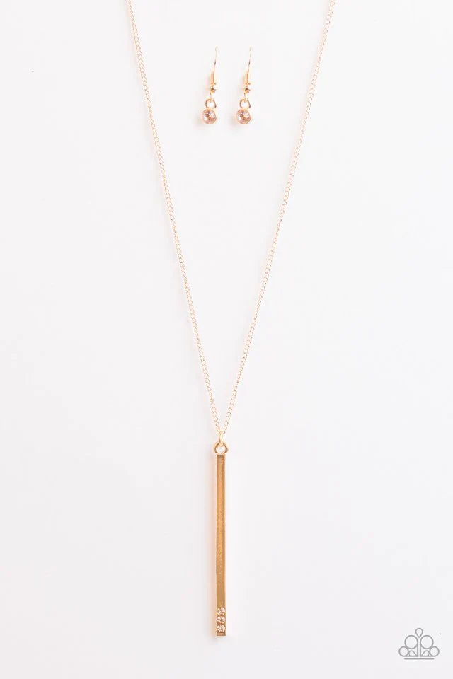 Paparazzi Necklace ~ City Escape - Gold