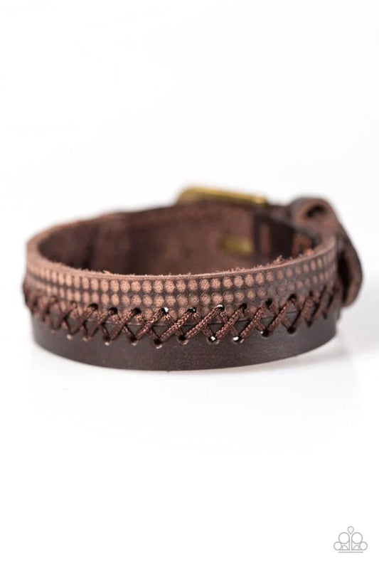 Paparazzi Bracelet ~ Mountain Ridge - Brown