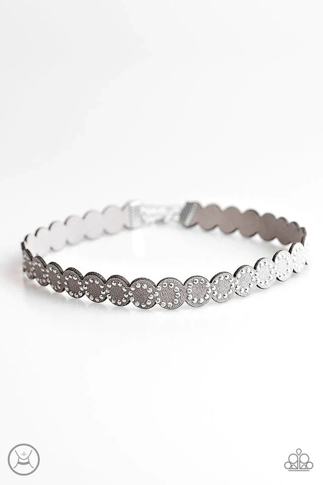 Paparazzi Necklace ~ Spot On! - Silver