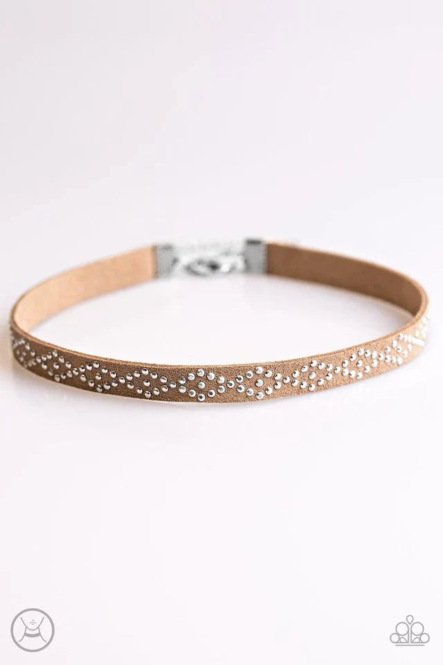 Paparazzi Necklace ~ Modern Mojave - Brown