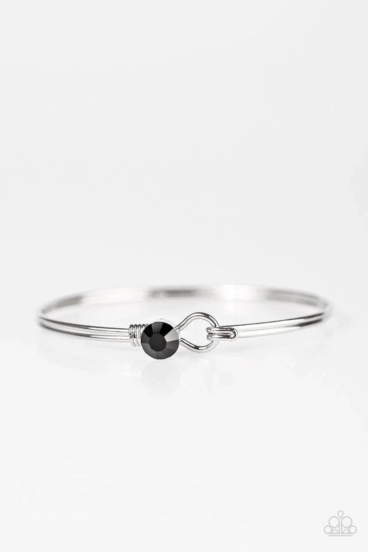 Paparazzi Bracelet ~ Sparkle On Fleek - Black