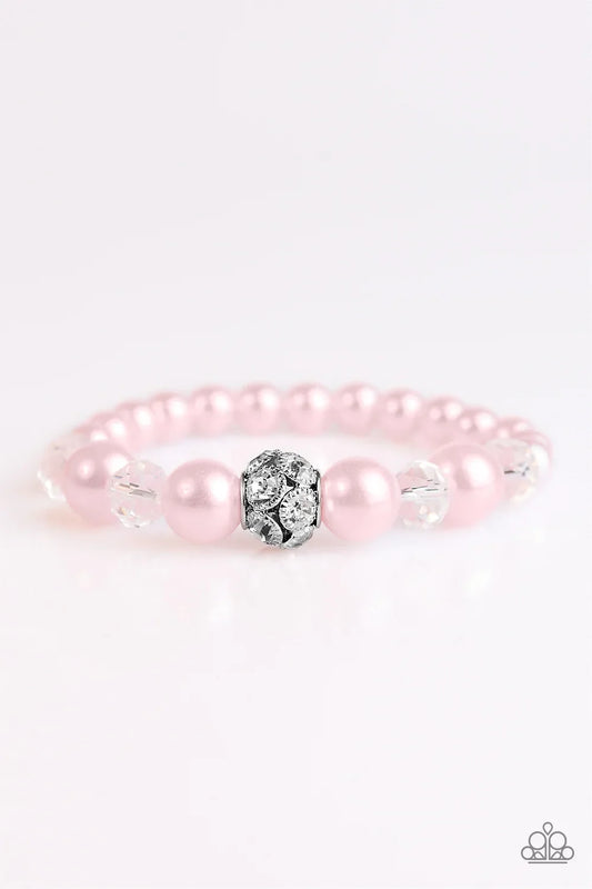 Paparazzi Bracelet ~ Lets Get Hitched! - Pink