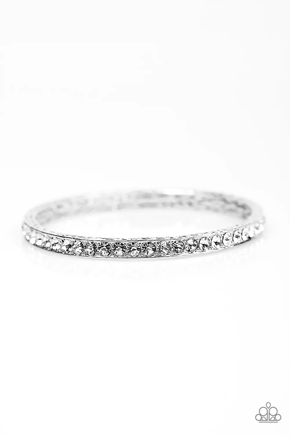 Paparazzi Bracelet ~ Laid-Back Luxury - White