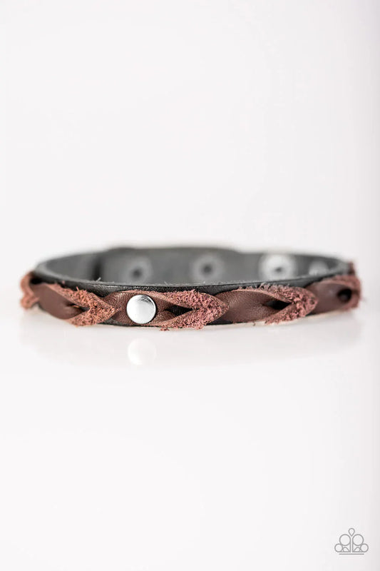 Paparazzi Bracelet ~ Ride Into The Sunset  - Brown