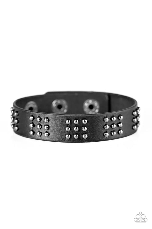 Paparazzi Bracelet ~ Oh Boy  - Black