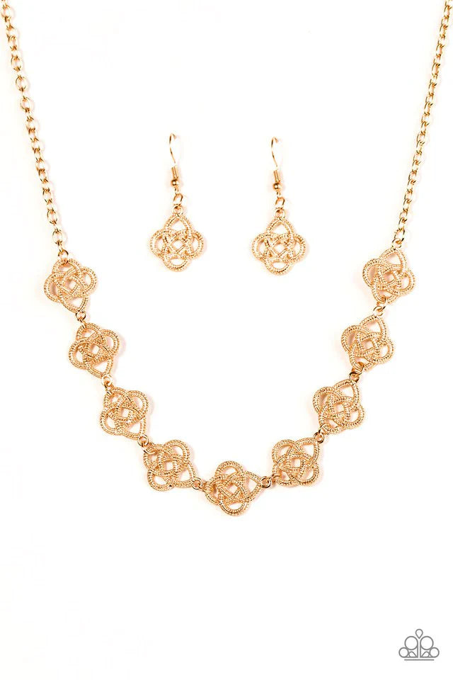 Paparazzi Necklace ~ Cunning Cleopatra - Gold