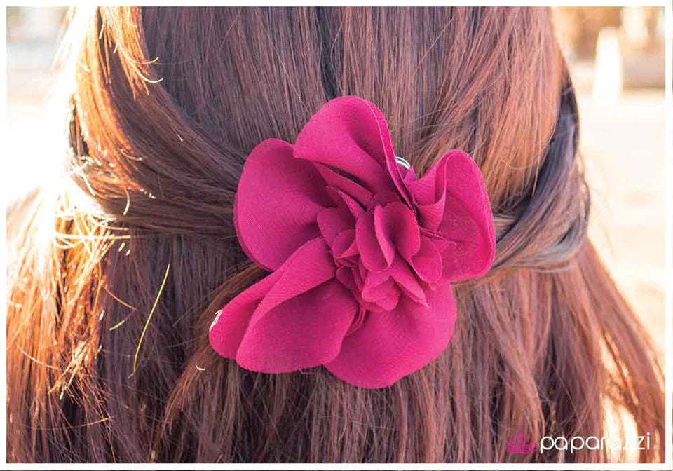 Paparazzi Hair Accessories ~ Comfortably Sangria - Pink