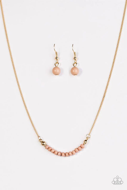 Paparazzi Necklace ~ Country Roads - Gold