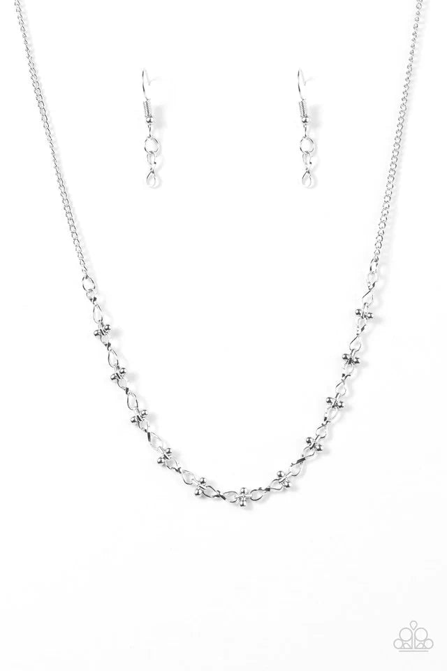 Paparazzi Necklace ~ Dream A Little Dream - Silver