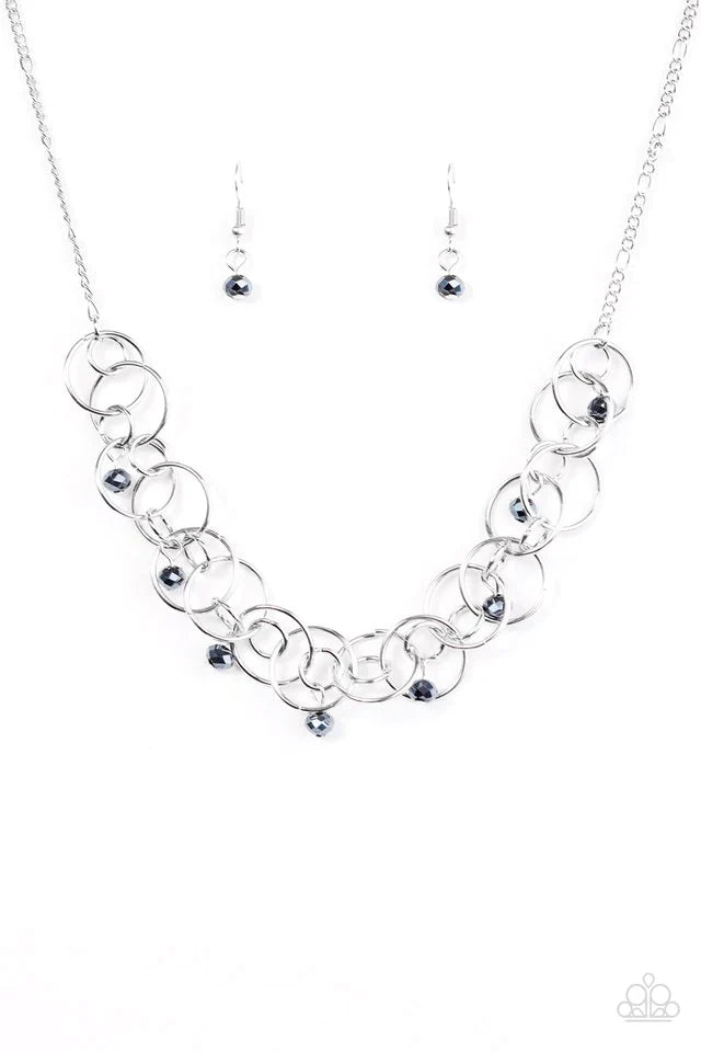 Paparazzi Necklace ~ You Cant Handle The Sparkle! - Blue
