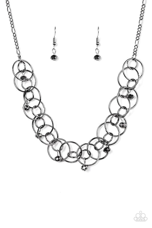 Paparazzi Necklace ~ You Cant Handle The Sparkle! - Black