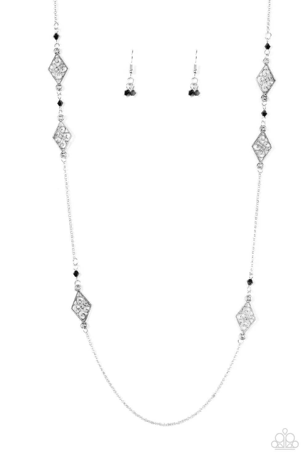 Paparazzi Necklace ~ Starlight Carpet Ride - Black