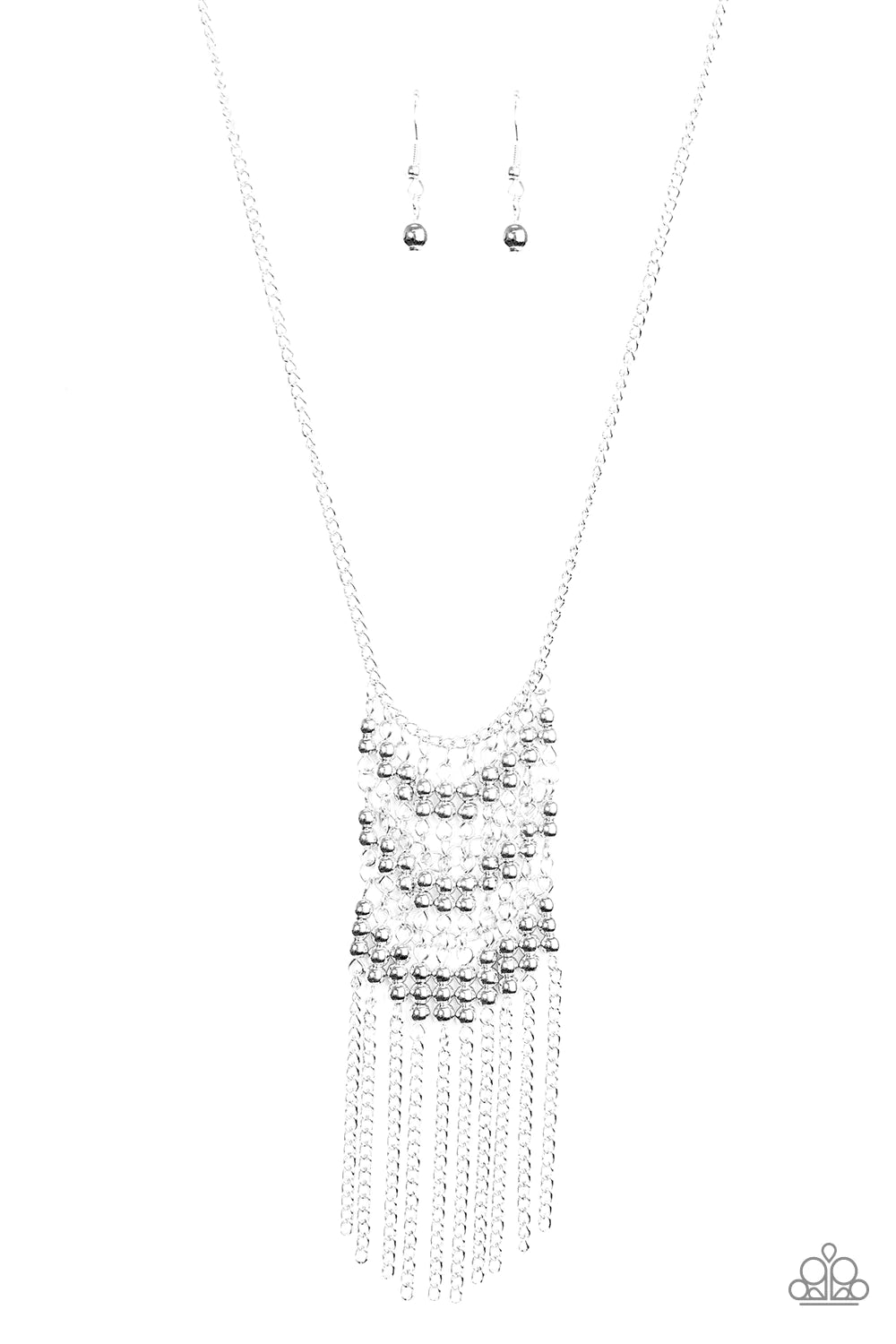 Paparazzi Necklace ~ Metal Maven - Silver