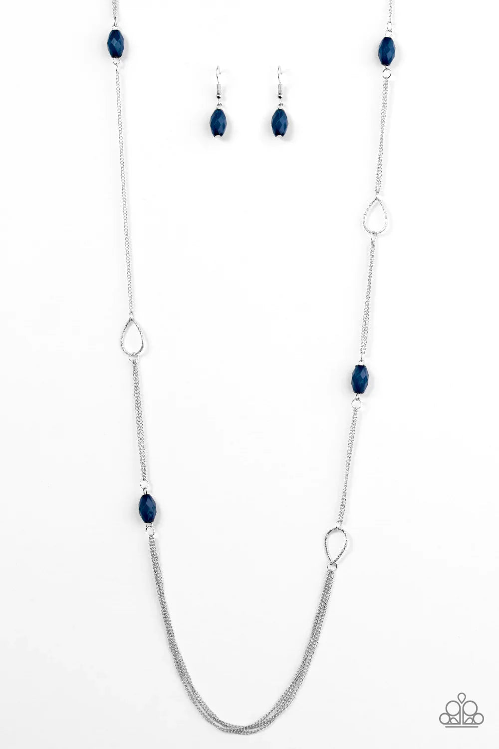 Paparazzi Necklace ~ Colorfully Casual - Blue