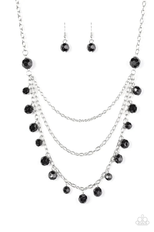 Paparazzi Necklace ~ You The GLAM! - Black
