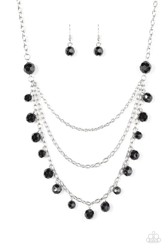 Paparazzi Necklace ~ You The GLAM! - Black