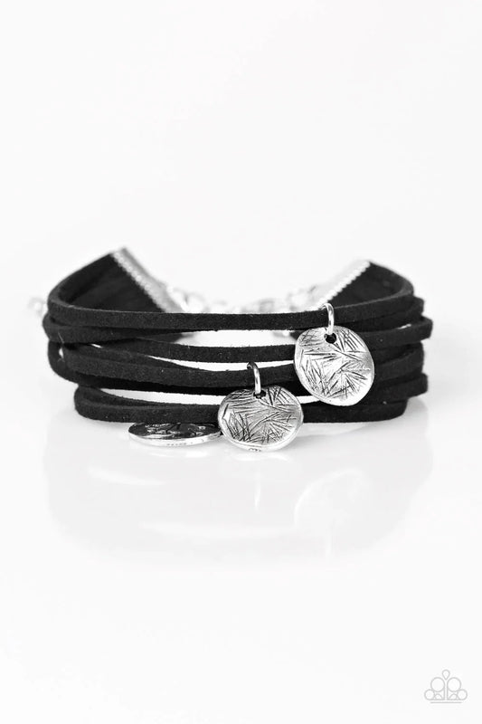Paparazzi Bracelet ~ Dandelion Dreams - Black
