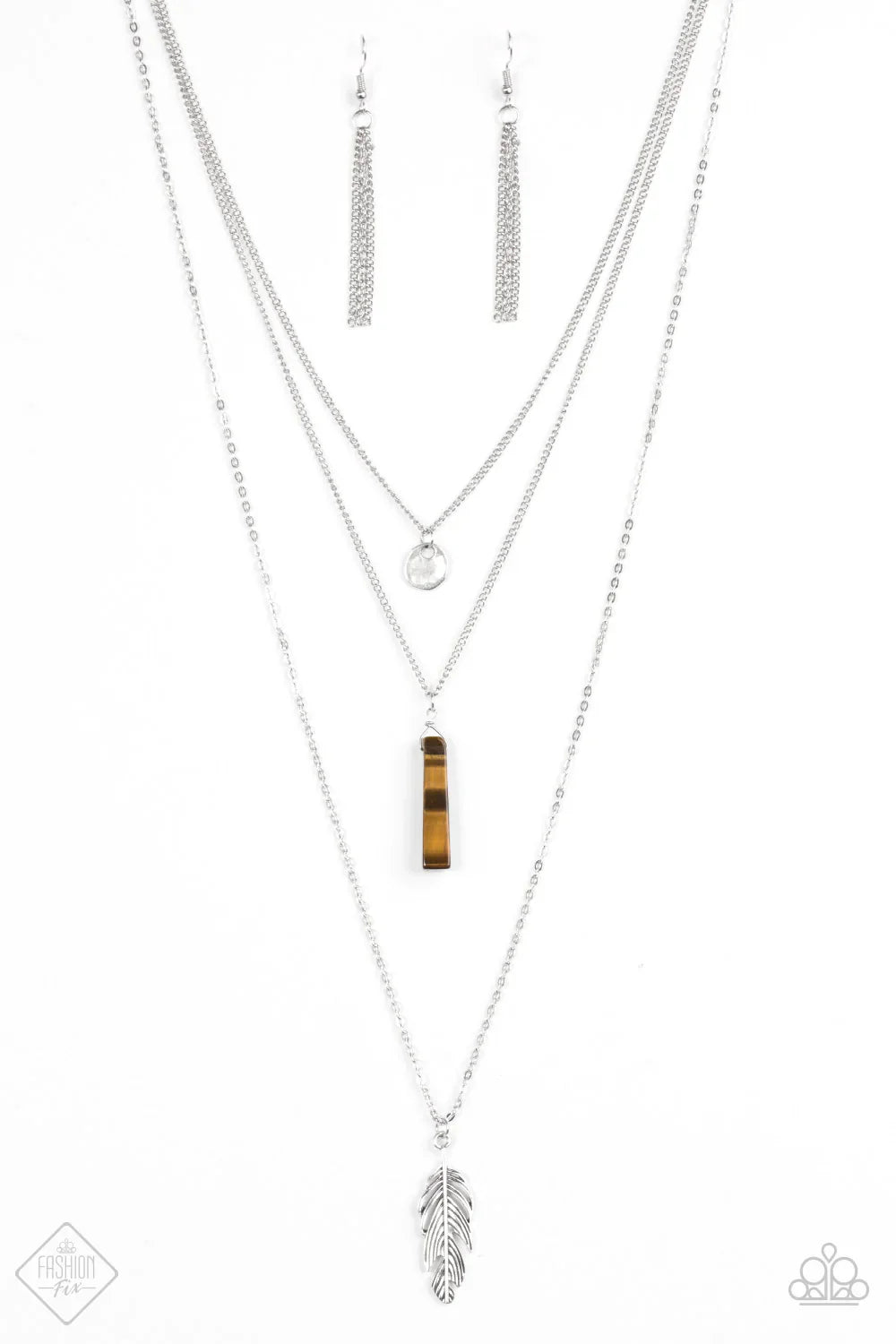 Paparazzi Necklace ~ Soaring Eagle  - Brown