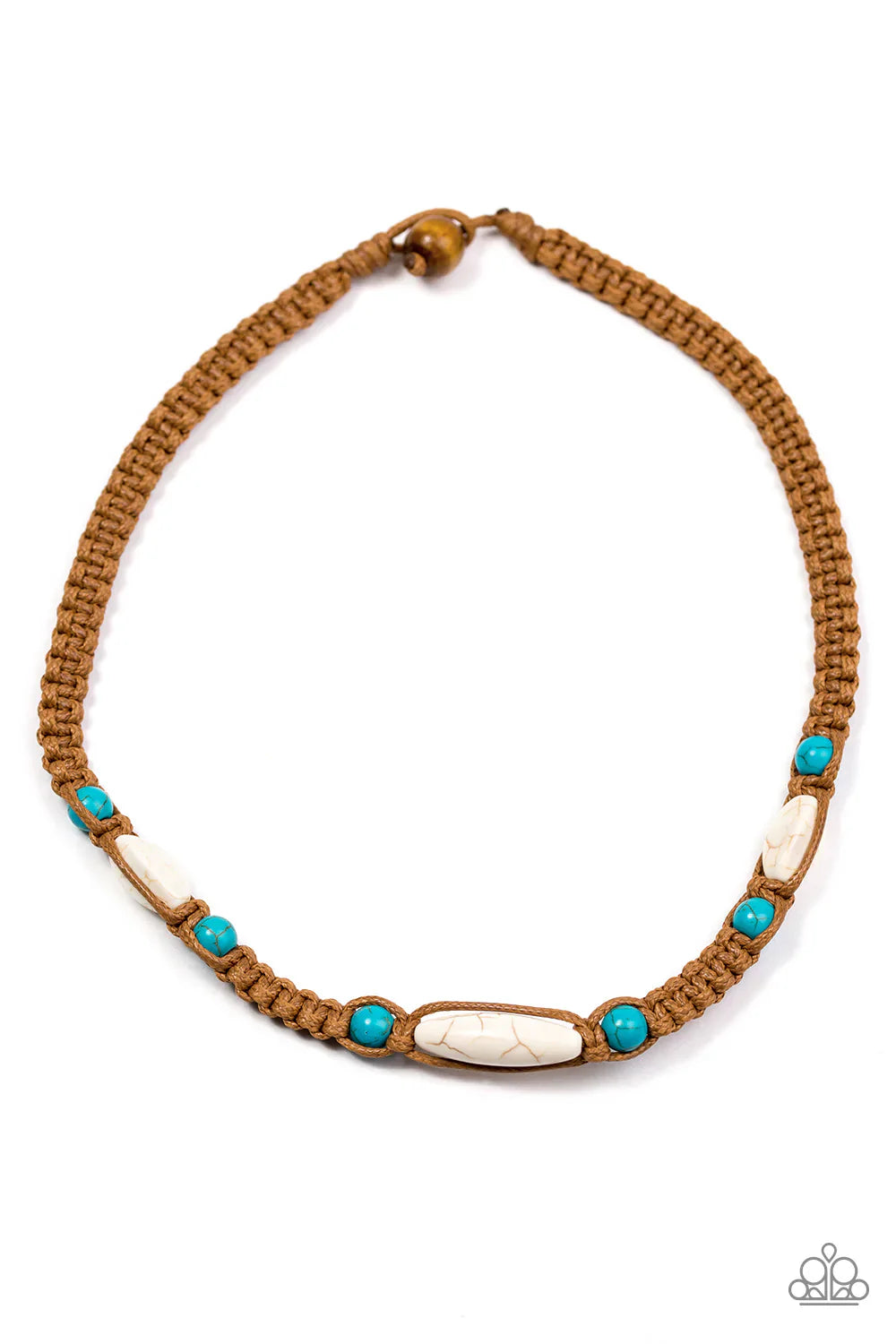 Paparazzi Necklace ~ Desert Cliffs - Brown