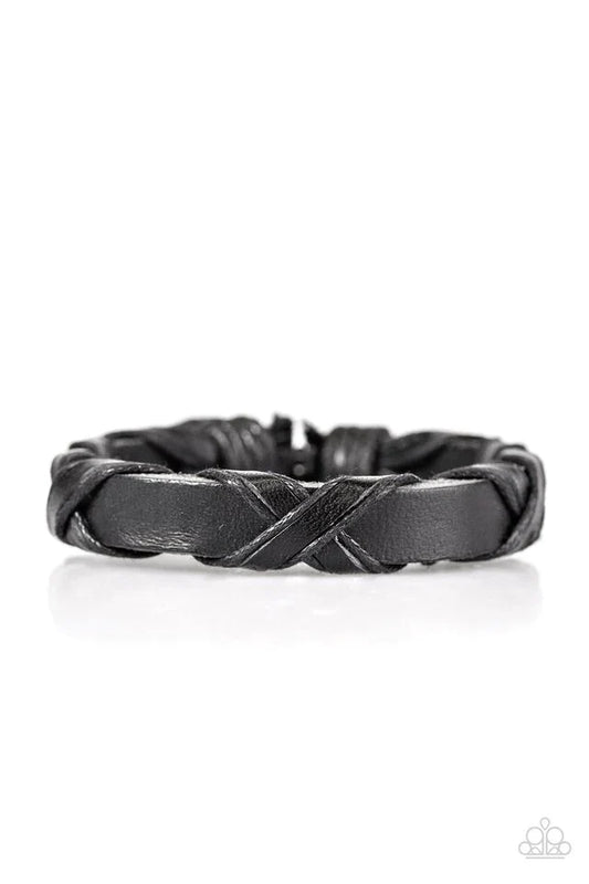 Paparazzi Bracelet ~ Road Radier - Black