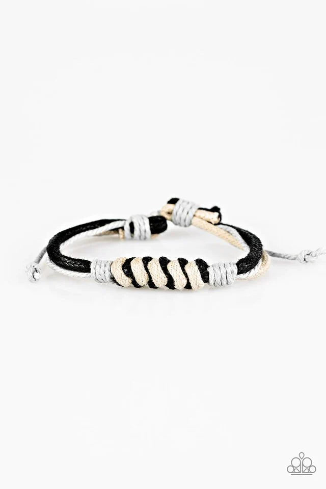 Paparazzi Bracelet ~ KNOT By A Long Shot - Multi