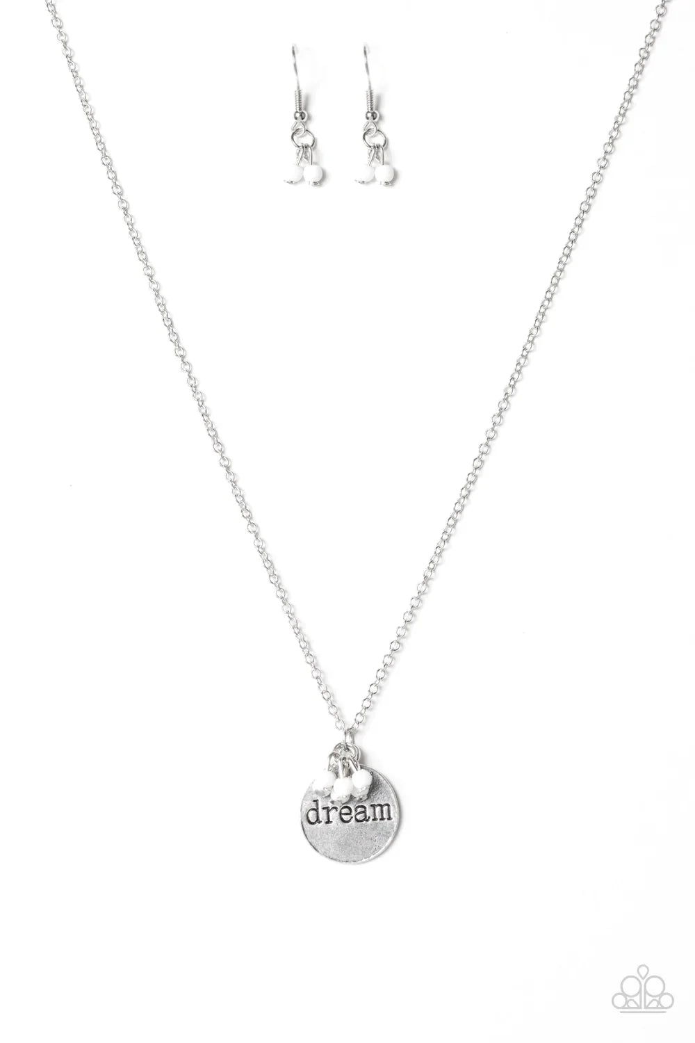 Paparazzi Necklace ~ Sunny Dreams - White