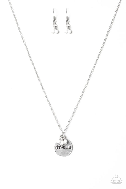 Paparazzi Necklace ~ Sunny Dreams - White