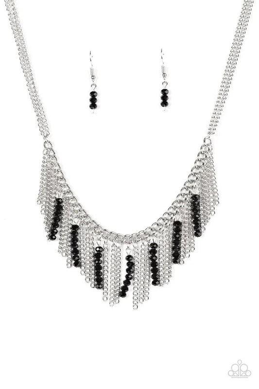 Paparazzi Necklace ~ Metro Jungle - Black