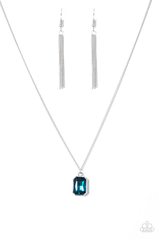 Paparazzi Necklace ~ Just My LUXE! - Blue