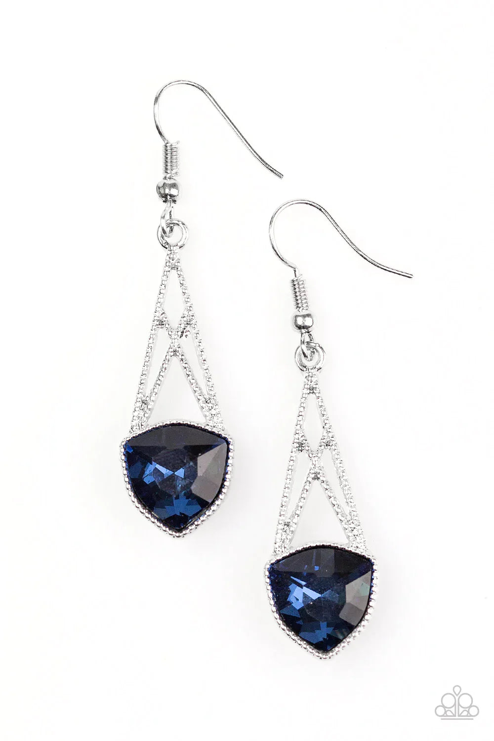 Paparazzi Earring ~ Radiating Romance - Blue