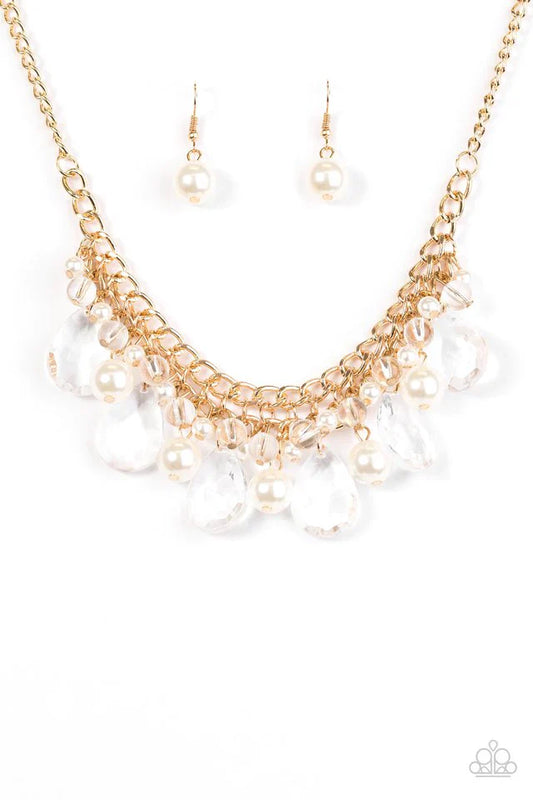 Paparazzi Necklace ~ Twinkly Typhoon - Gold
