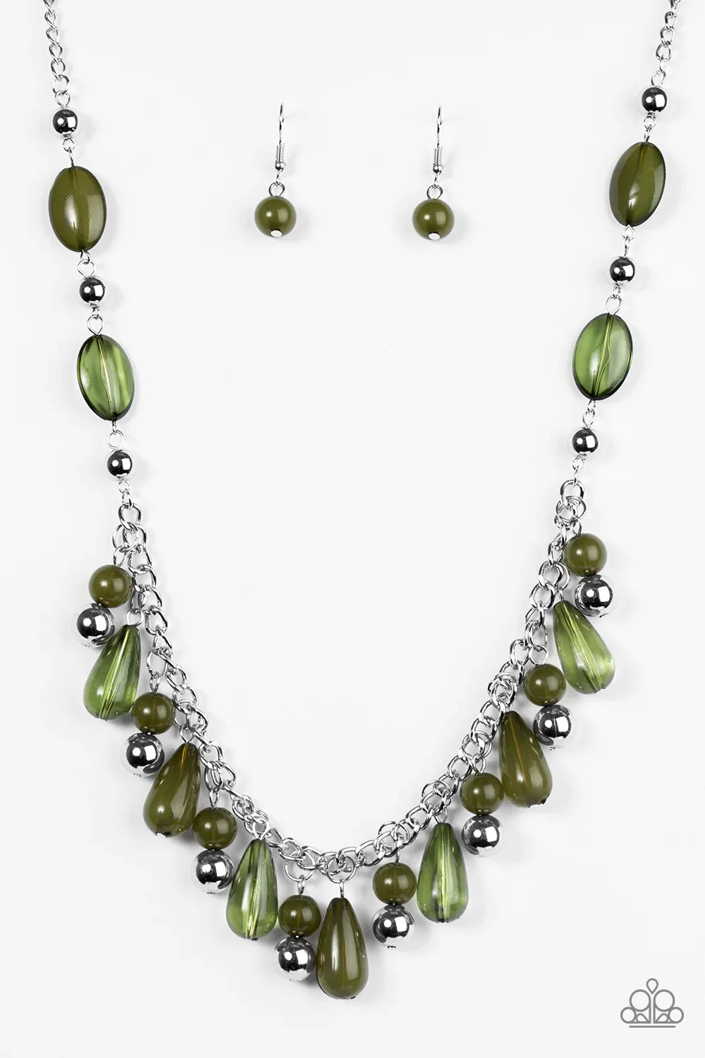 Paparazzi Necklace ~ HUEs She? - Green