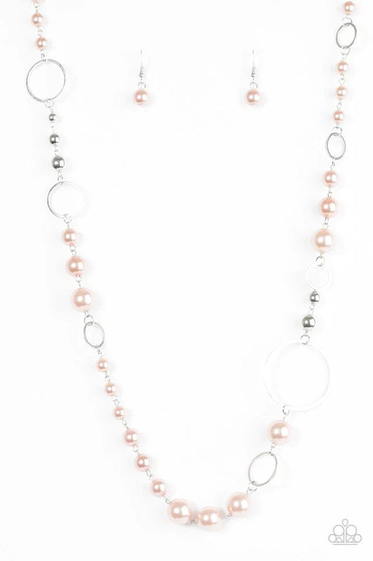 Paparazzi Necklace ~ Lady Etiquette - Brown