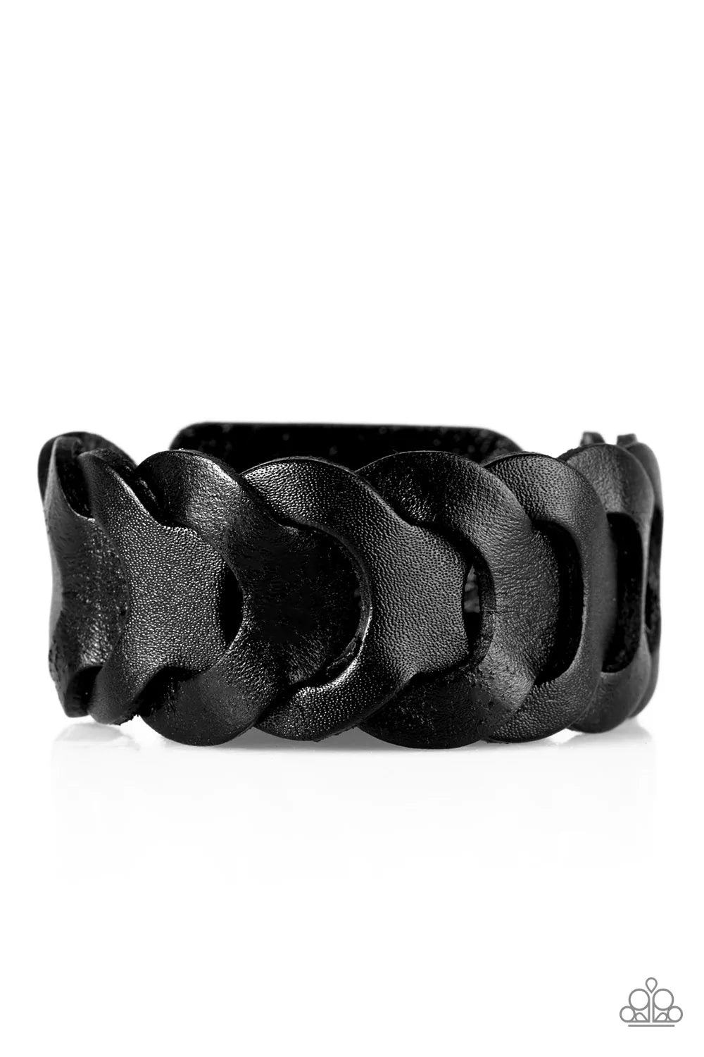 Paparazzi Bracelet ~ Boys Round Here - Black