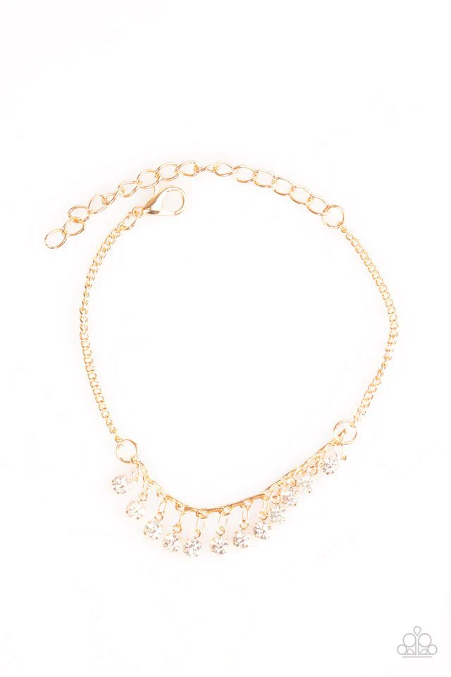 Paparazzi Bracelet ~ Starlight Sonata - Gold