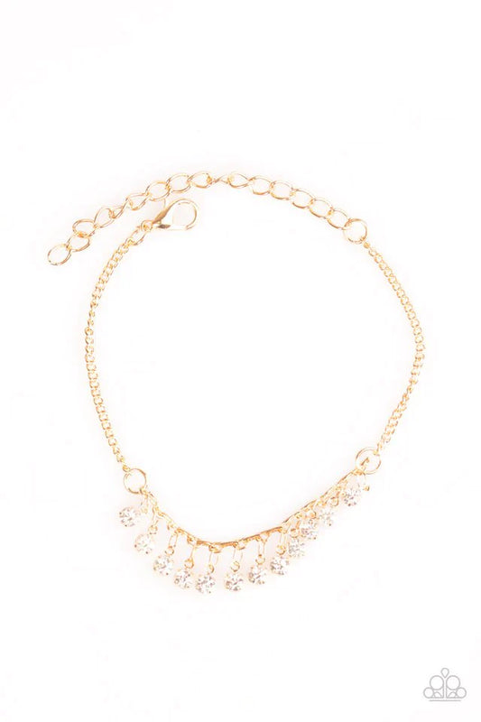 Paparazzi Bracelet ~ Starlight Sonata - Gold