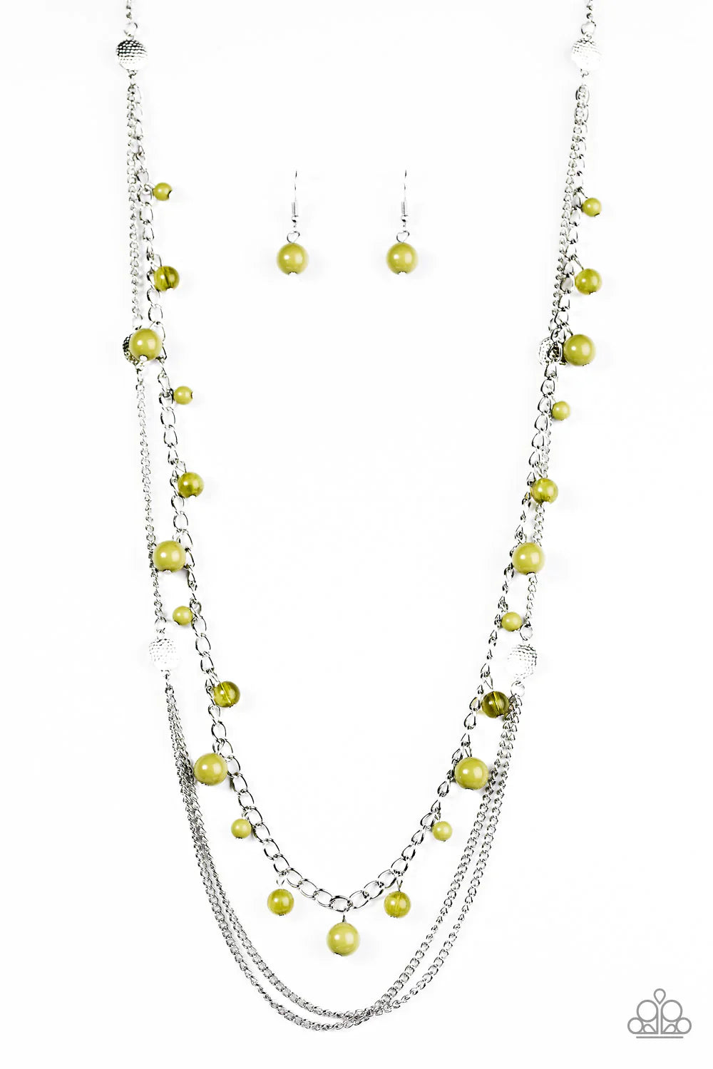 Paparazzi Necklace ~ Color Spree - Green