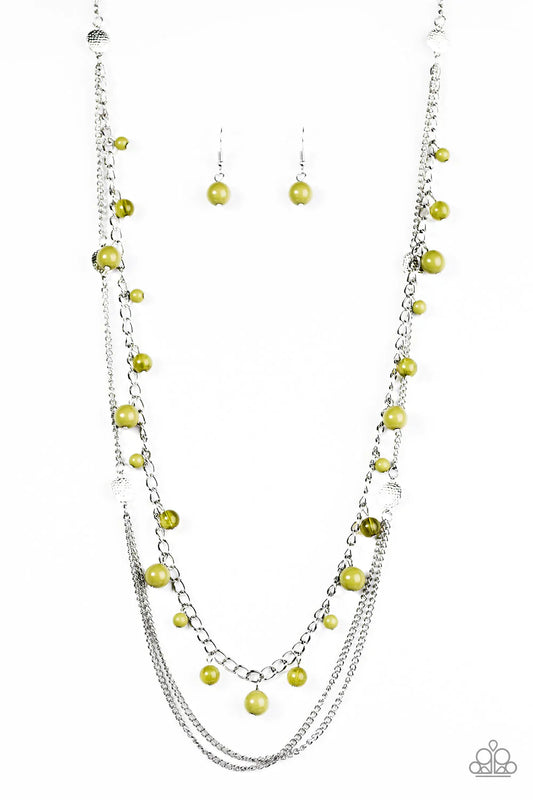 Paparazzi Necklace ~ Color Spree - Green