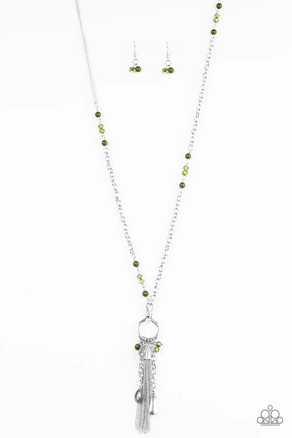 Paparazzi Necklace ~ Whimsically Wayward - Green