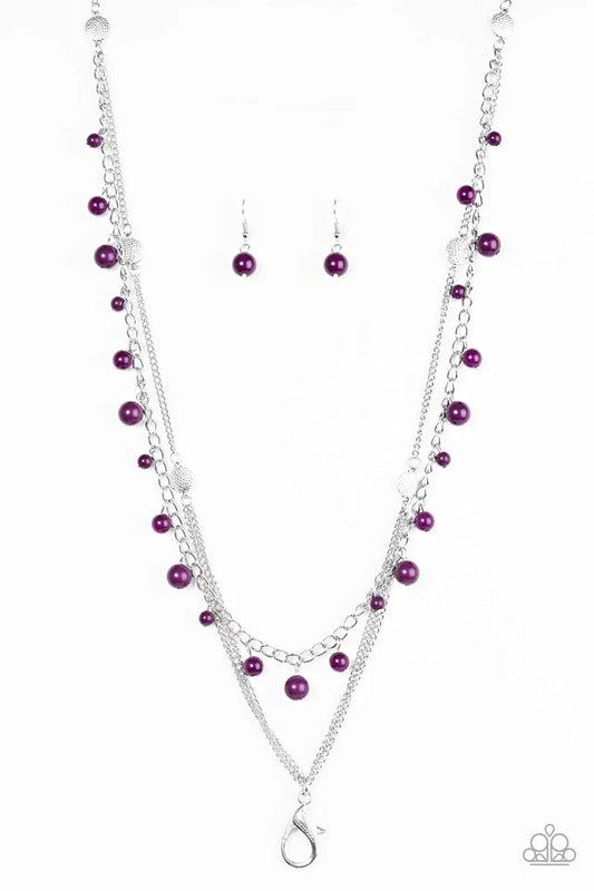 Paparazzi Necklace ~ Color Spree - Purple