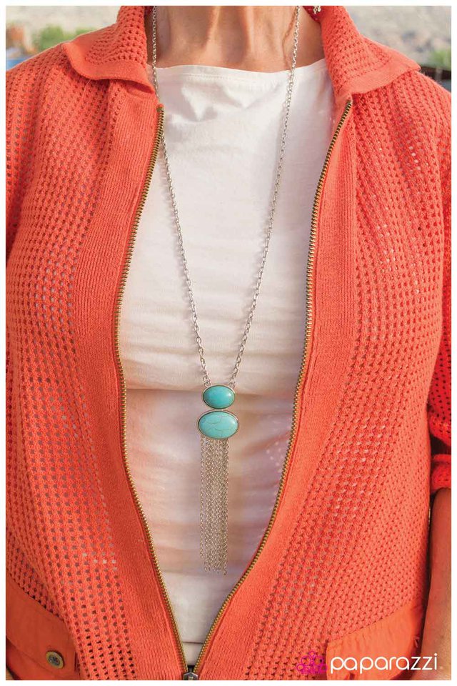 Paparazzi Necklace ~ Natural Instincts - Blue