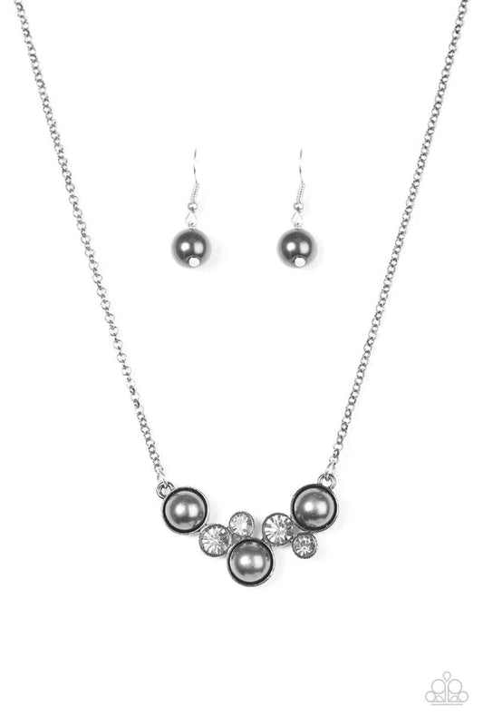 Paparazzi Necklace ~ Pop The Bubbly - Black