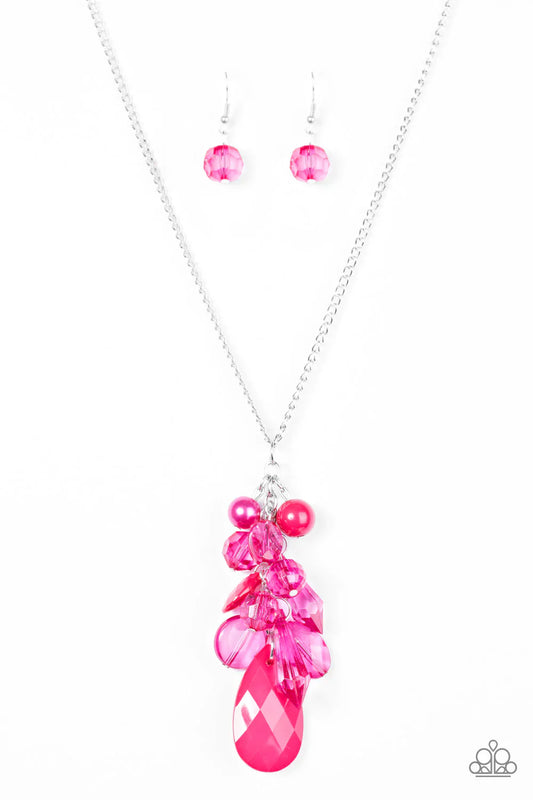 Paparazzi Necklace ~ Keepin It Colorful - Pink