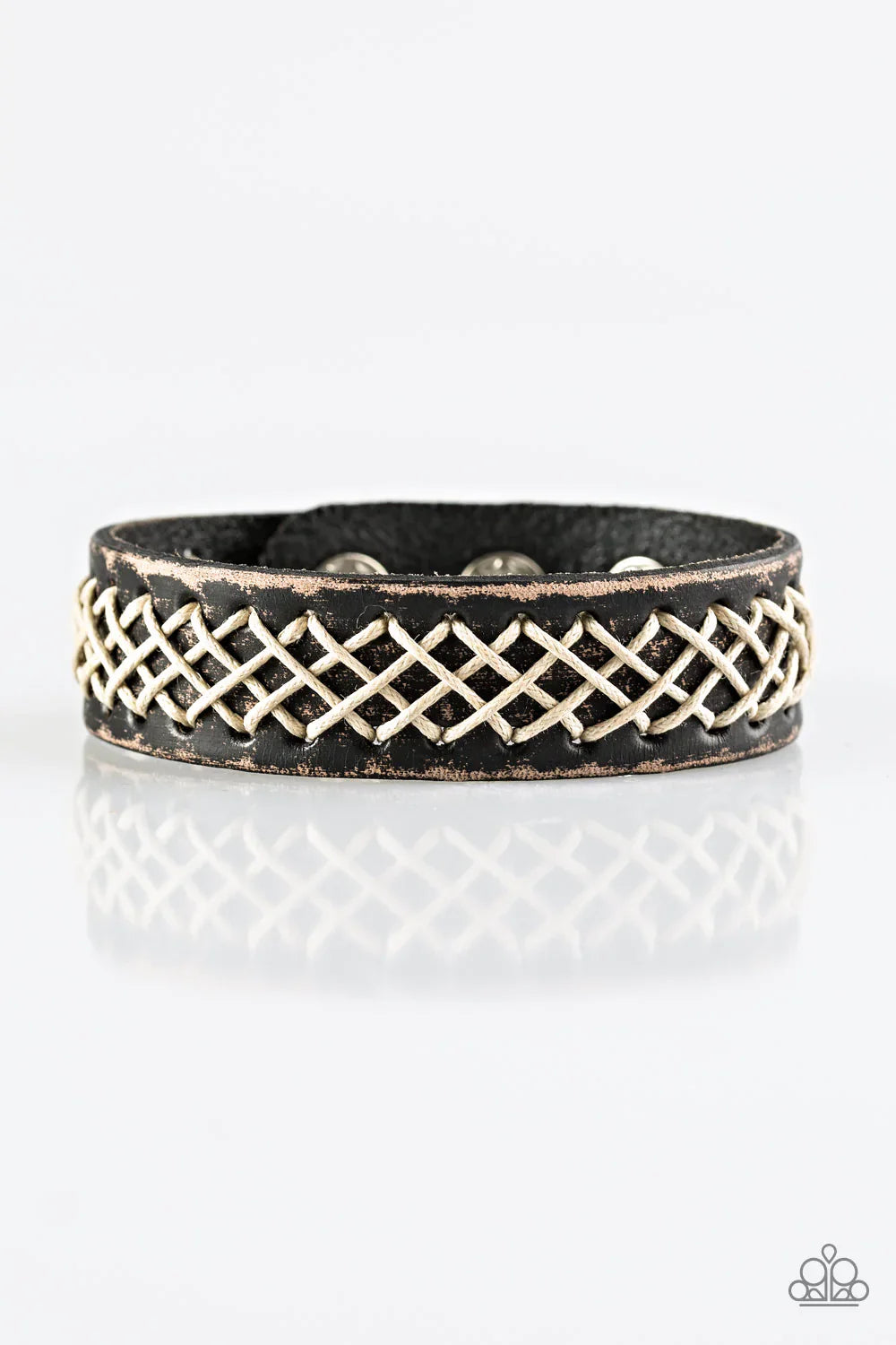 Paparazzi Bracelet ~ SURFS You Right! - Black