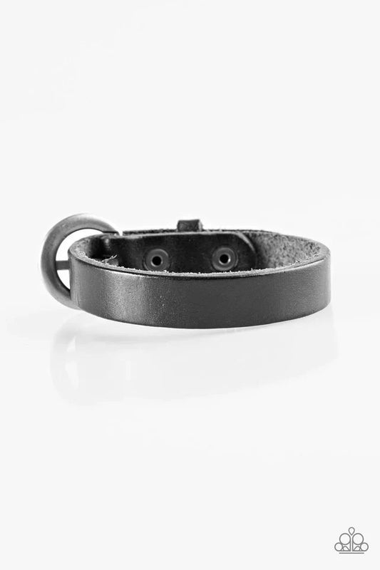 Paparazzi Bracelet ~ Over and Out - Black