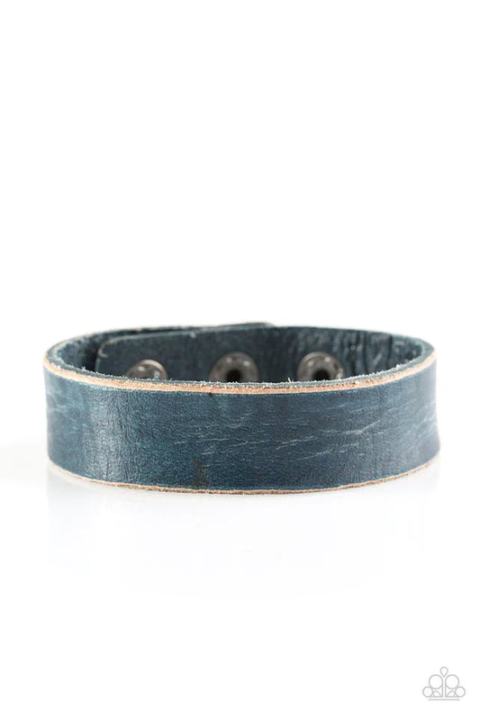 Paparazzi Bracelet ~ Go Hard Or Go Home - Blue