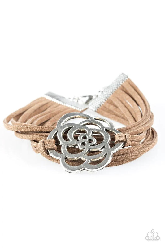 Paparazzi Bracelet ~ Va Va BLOOM! - Brown