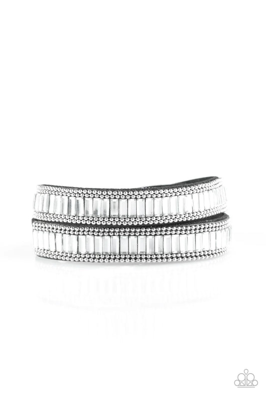 Paparazzi Bracelet ~ True GLITZ - Black