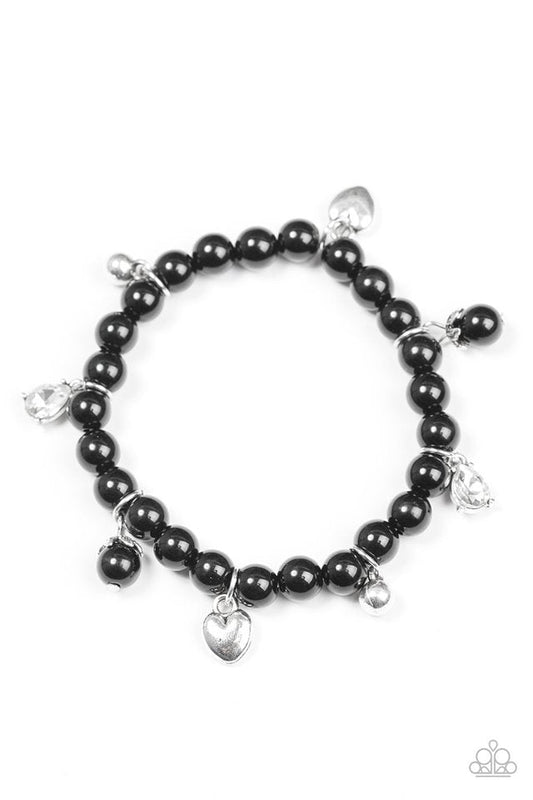 Paparazzi Bracelet ~ Big Time Crush - Black